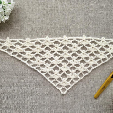 Crochet Bandana/Shawl Pattern/Chart #13