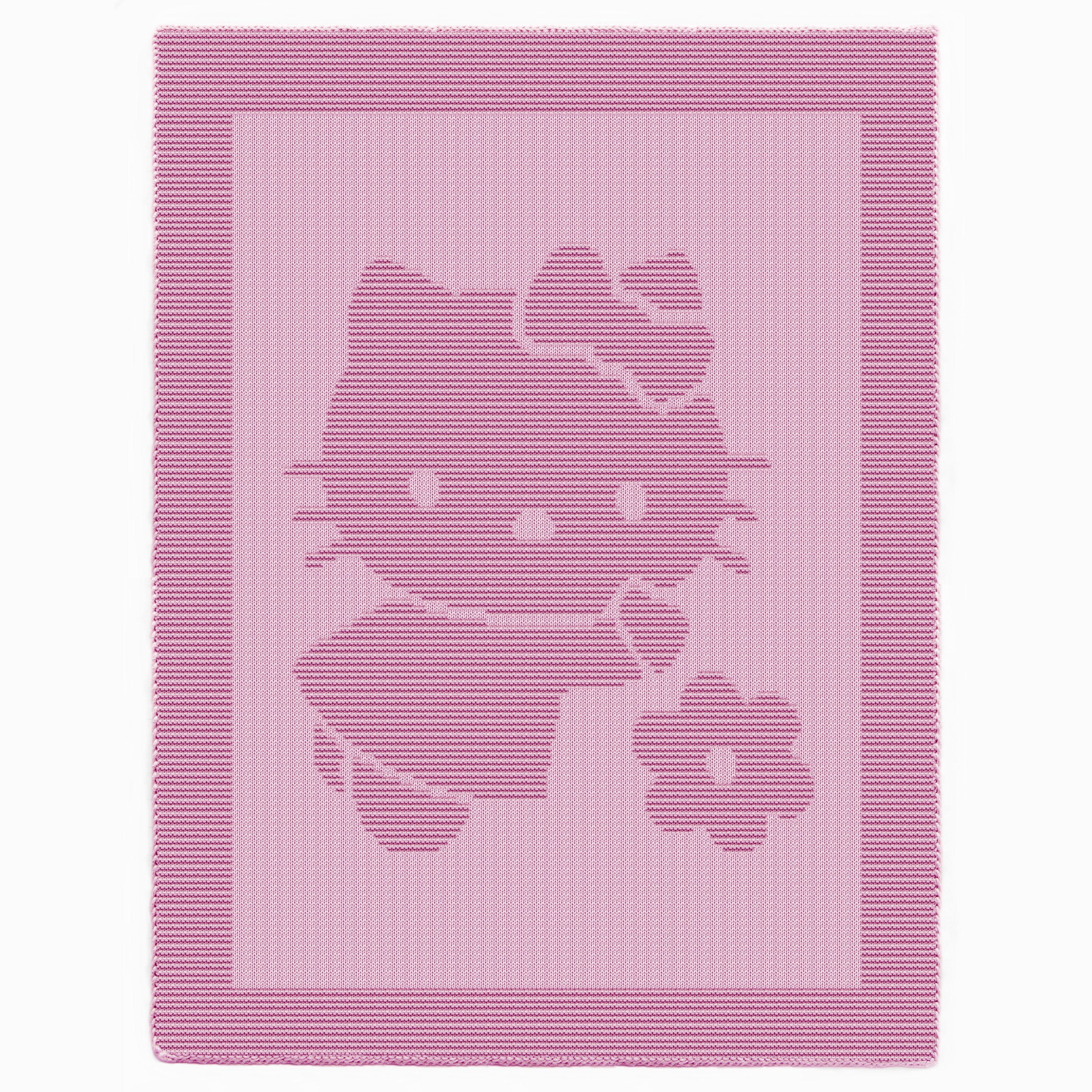 Hello Kitty Knit Baby throw, small childs afghan
