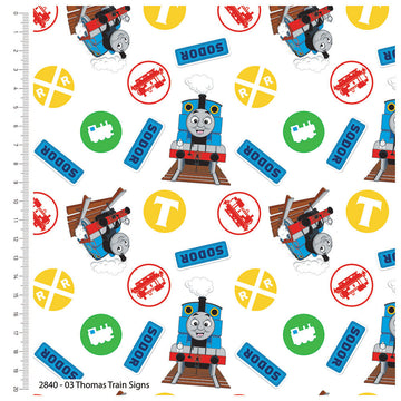 Craft Cotton Company Thomas & Friends Explorers - Thomas Train Signs