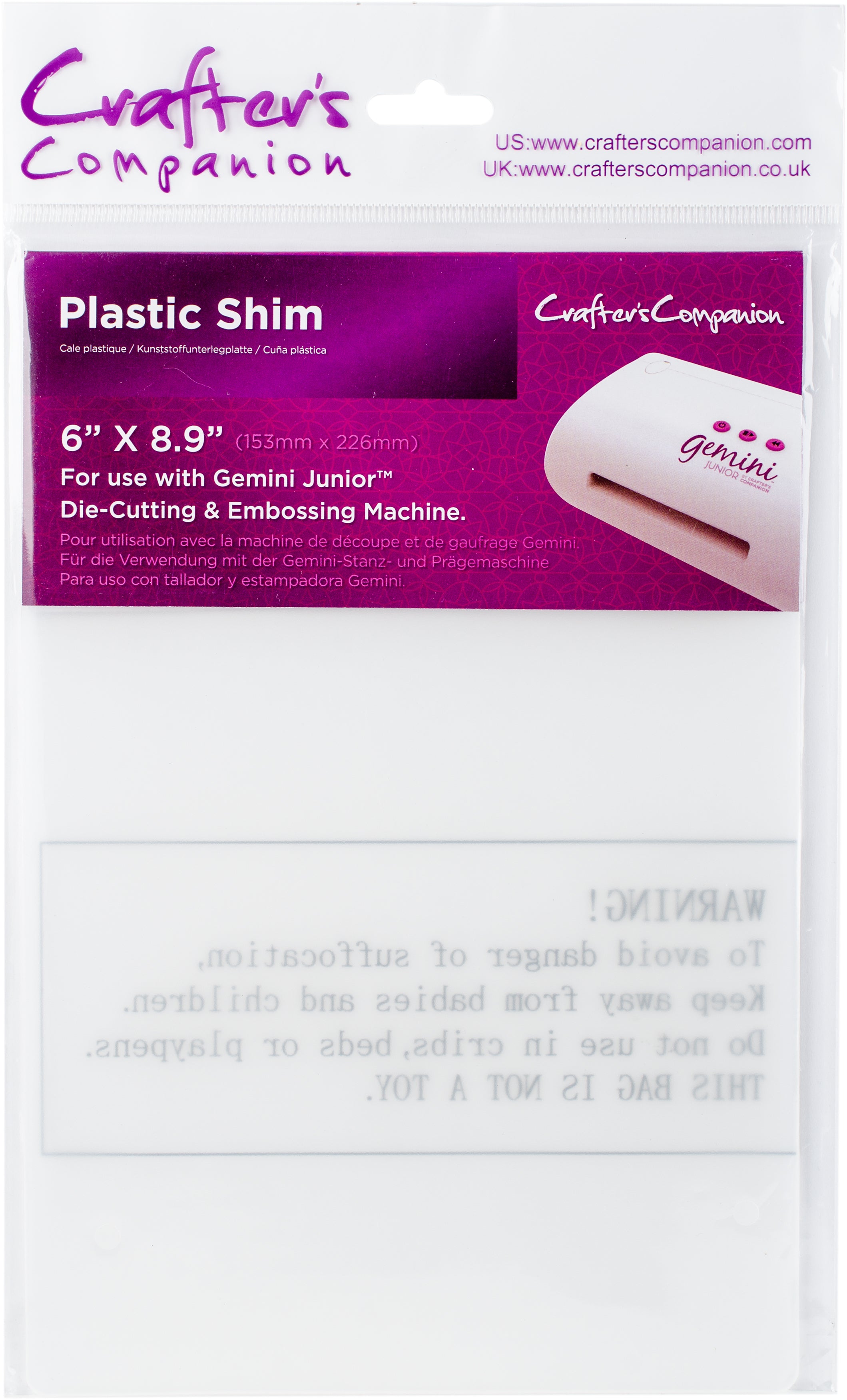Gemini Junior Accessories - Plastic Shim
