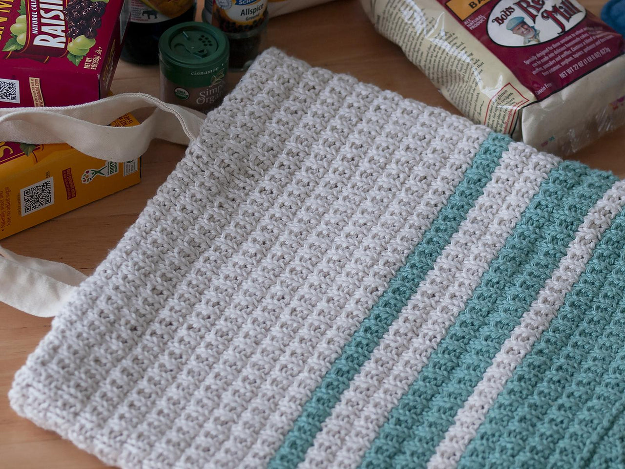 Back-to-Nature Bag Knitting Pattern