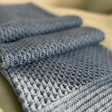 Cozy Cables Baby Blanket