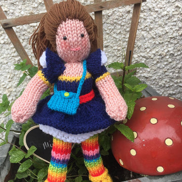 Rainbow star doll