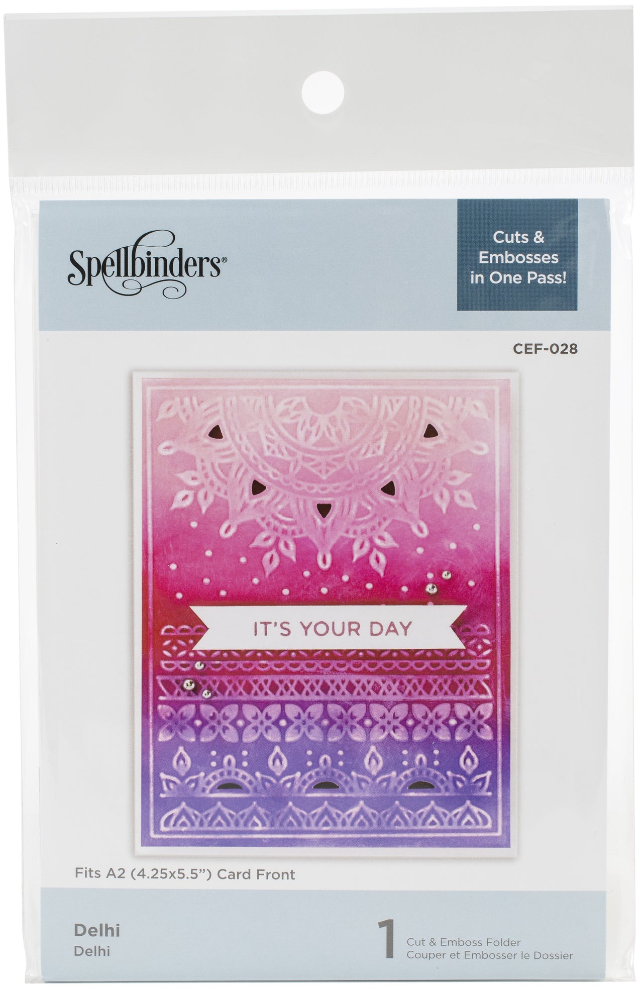 Spellbinders Cutting Embossing Folders - Delhi