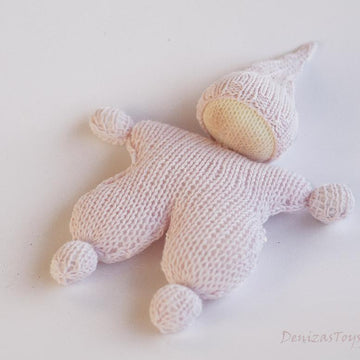 Waldorf knitted doll for small babies
