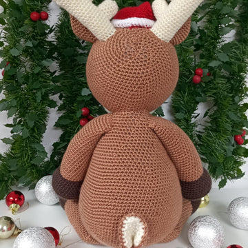 Rudolph the Red nosed Reindeer Crochet Pattern