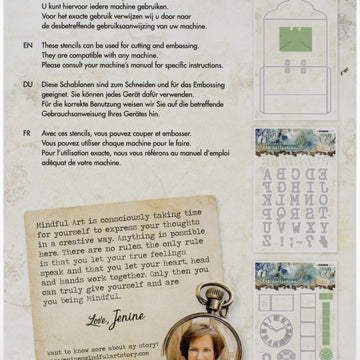Studio Light Jenine's Mindful Art Cutting & Embossing Die - NR. 03