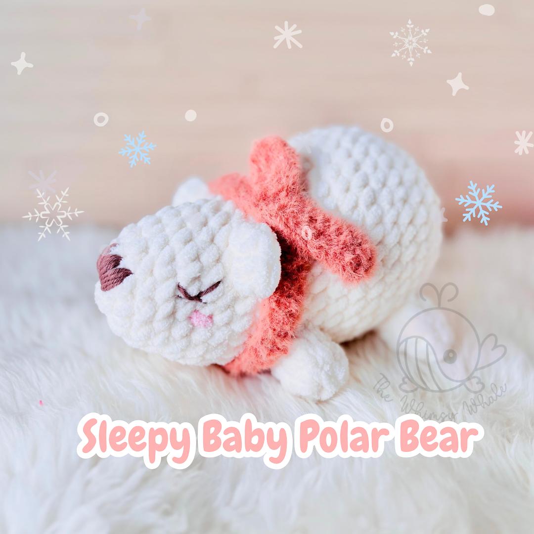 Sleepy Baby Polar Bear