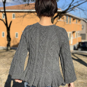 Cable A sweater
