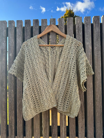 Kimono Cardigan Crochet Pattern