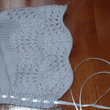 Ostrich Plume Baby Bonnet