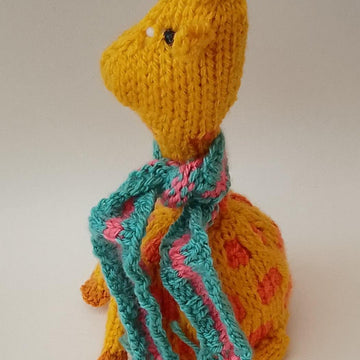 Giraffe in a Scarf Chocolate Orange Cosy