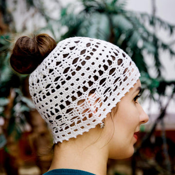 Rose Quartz messy bun