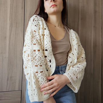 Snowflake cardigan