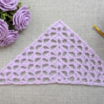 Crochet Bandana/Shawl Pattern/Chart #8