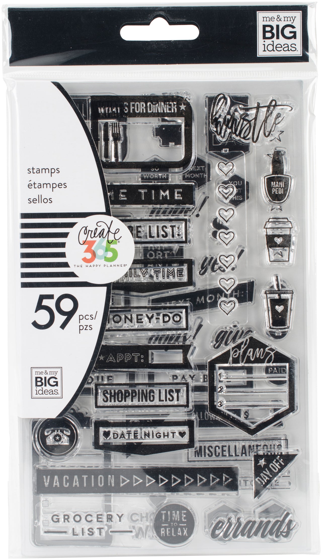 Happy Planner Clear Stamps - Everyday