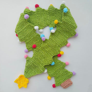 Christmas Tree Scarf Free Pattern, Christmas Crochet Patterns