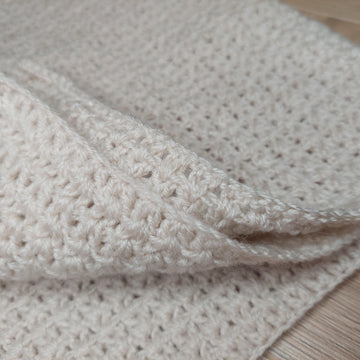 Crochet easy blanket pattern