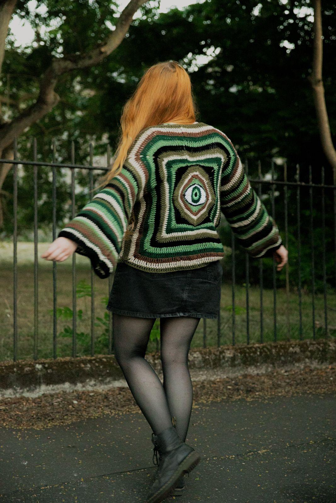 Whimsical Eye Jumper