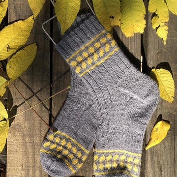 Autumn Fog Socks