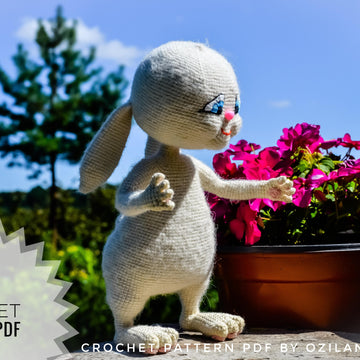Snowball bunny rabbit toy