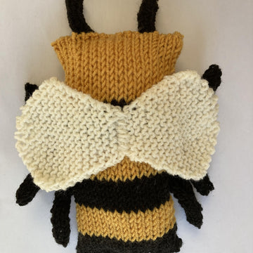 The Bee knitted soft toy