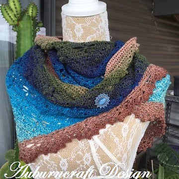On The Wings of a Dragonfly Shawl