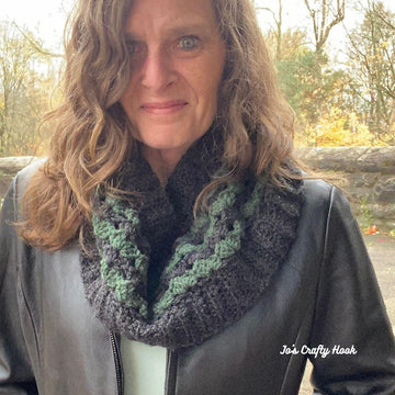 Rolling Shells Infinity Scarf
