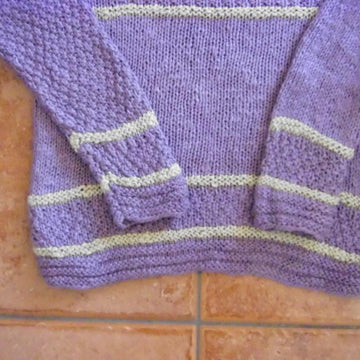 MELINDA, girl's cotton sweater