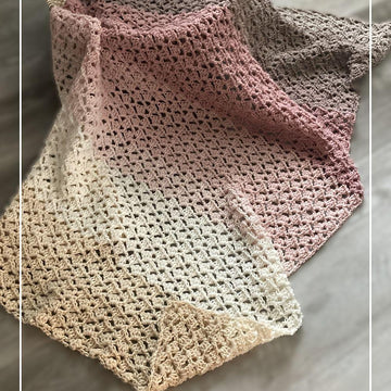 Sandstone and Rose Blanket