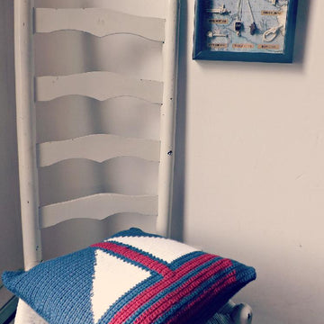 Let's Sail Away Pillow