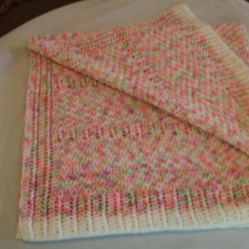 Lacy Baby/Toddler Blanket.