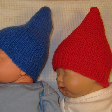 Preemie and Tiny Baby Gnome Hats