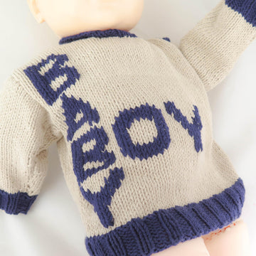 Crossword Baby Sweaters