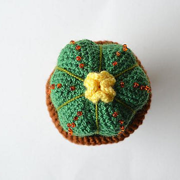 Small Cactus - Ball Cactus - Cute Green Cactus - Crochet Cactus - Crochet Plant - Plant Home Decor - DIY Plant - CROCHET PATTERN no.164