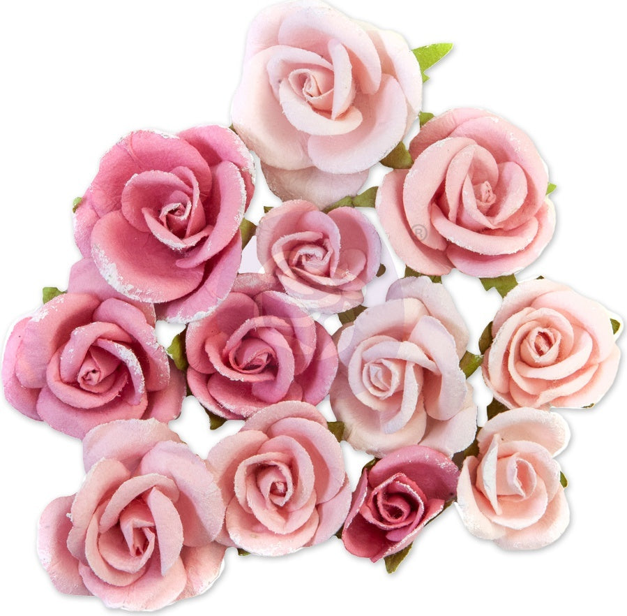 Prima Marketing Mulberry Paper Flowers - Cotton Candy/Dulce By Frank Garcia