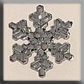 Mill Hill MH12037 - Medium Snowflake Crystal Bright