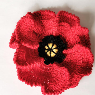 Poppy flower pattern