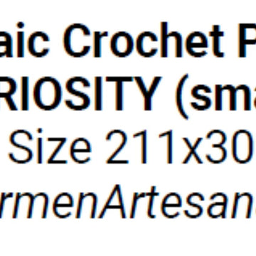 Overlay Mosaic "CURIOSITY (smaller)"