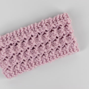 4 lace knit headbands