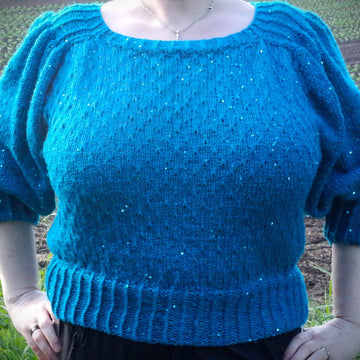 Diamond droplet blouse
