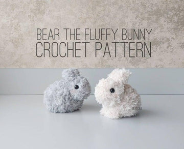 Bear the Fluffy Bunny Crochet Pattern