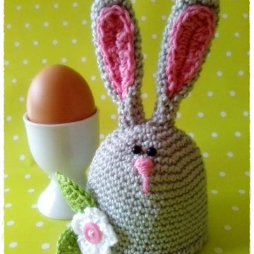 Eierwärmer Hase, egg cozy rabbit