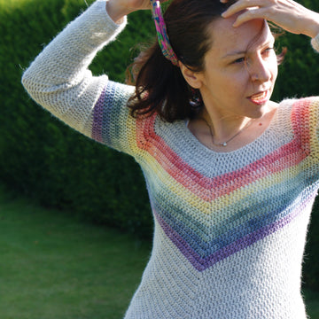 Rainbow Smiles Sweater