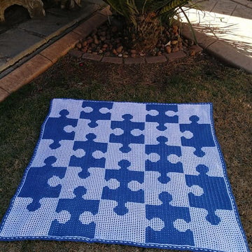 DFC Puzzle Baby Blanket