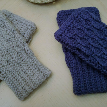 Wave Fingerless Gloves