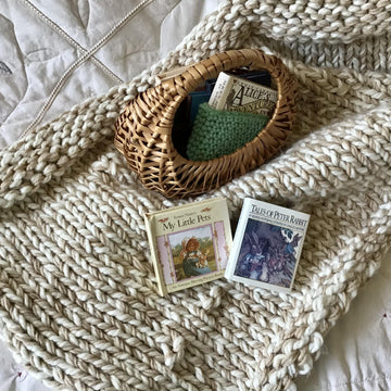 Sleepy Sheep Baby Blanket