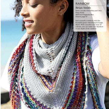 Cascade Rainbow Shawl