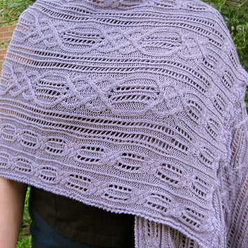 Hookset Cable Lace Shawl