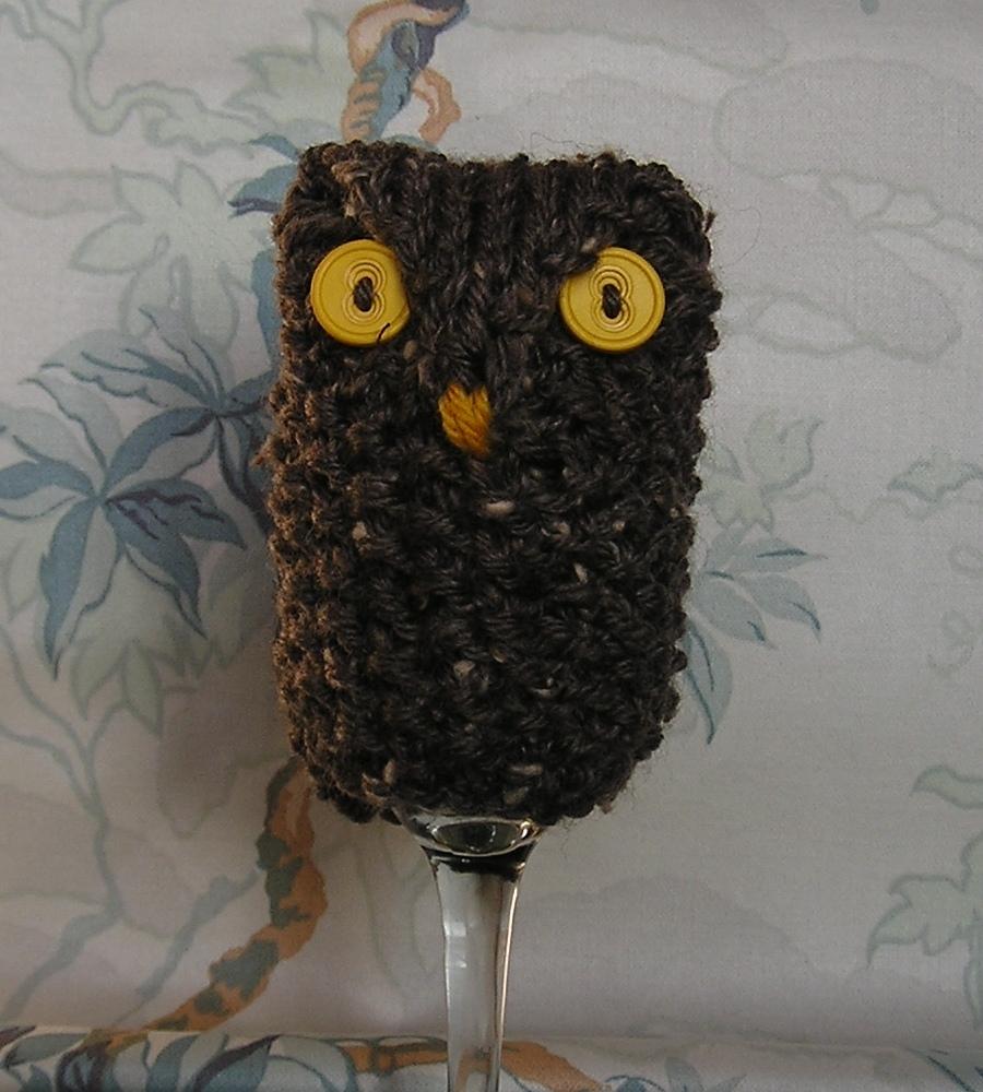 Egg cozy owl
